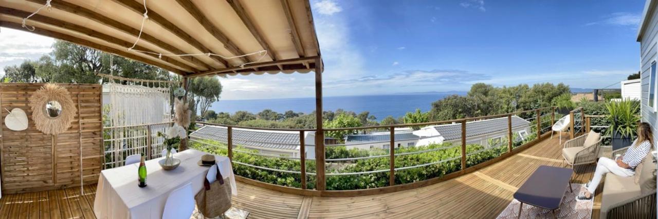Mobil Home Superbe Vue Mer St Raphael Saint-Raphaël Exterior foto